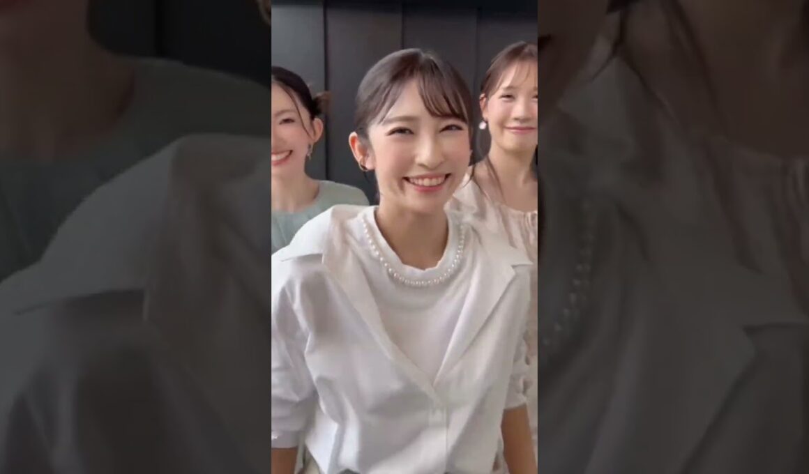 【山岸愛梨・江川清音・戸北美月】みんなでお仕事楽しかったー！