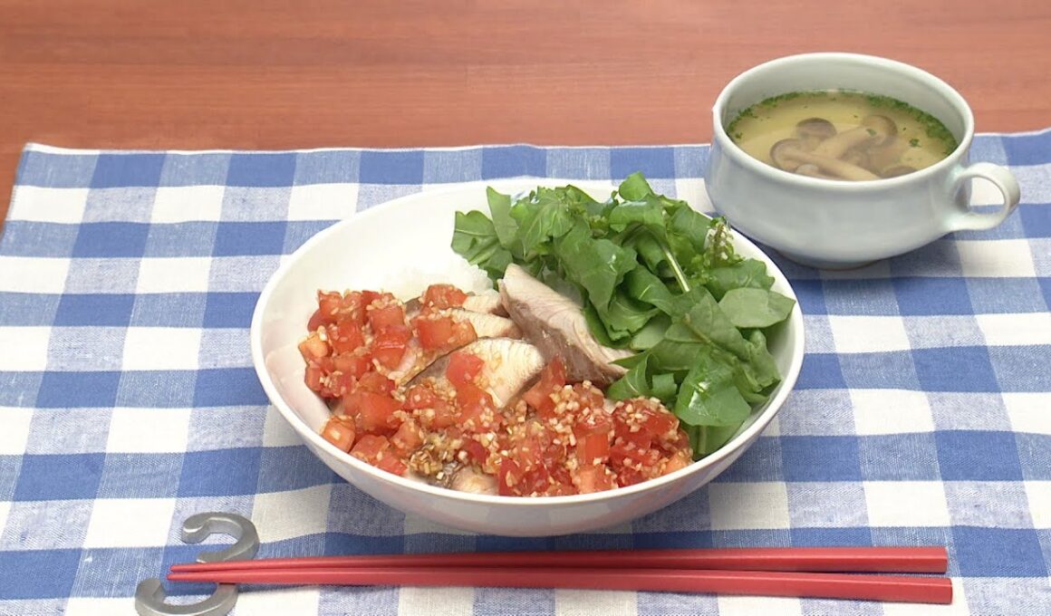 【3分クッキング公式】炙りぶりのイタリアン丼／洋風おすまし