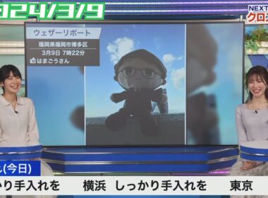 【檜山沙耶×魚住茉由】何ヶ月ぶりのクロストーク【ウェザーニュース】