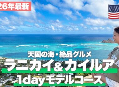 【ハワイ旅行2026】カイルア・ラニカイの1日はこれで完璧！行き方・最新グルメ・穴場ビーチを完全ガイド【保存版】