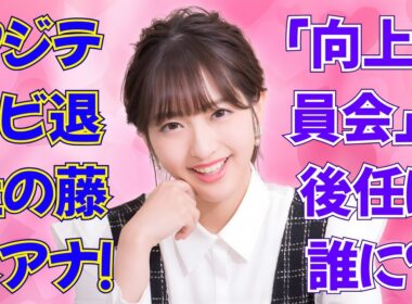東大卒・藤本万梨乃アナがフジテレビを電撃退社！結婚と仕事両立への決断とは？ #藤本万梨乃 #めざましテレビ
