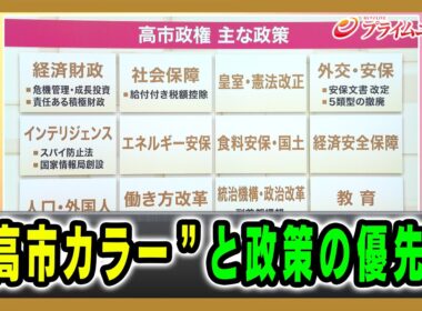 【国民の期待は？】“高市カラー”と政策の優先度2026/2/18放送＜後編＞【BSフジ プライムニュース】