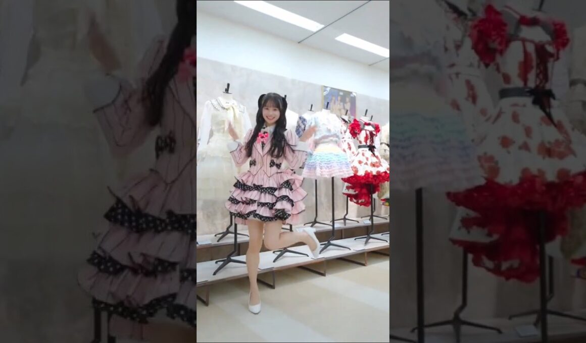 AKB48 伊藤百花 【君のc/w】衣装展でしか見られない渡辺麻友卒業コンver.🎀💗  #AKB48大衣装展