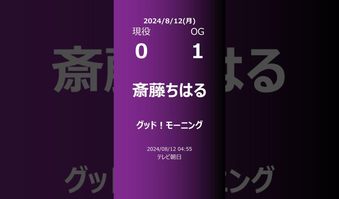 【明日の乃木坂】現役・OG 2024/08/12 #shorts #乃木坂46 【番組出演】