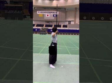 弓道　"覚醒"とは個人が己を学習する瞬間だ　#弓道 #アリーナ #インカレ