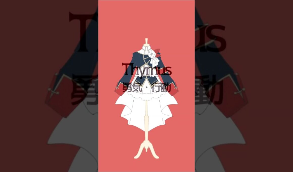 花言葉【にじさんじ/flos】 #イラスト #shorts #共通衣装