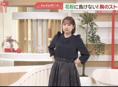 【画像】今日の松岡朱里さん　2.24