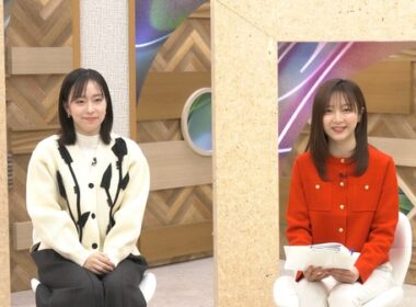 【画像】昨夜の松崎涼佳さんと佐久間みなみさん 2.7