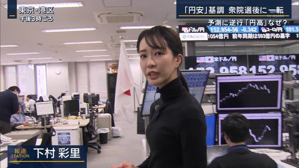 【画像】今日の下村彩里さん 　2.12