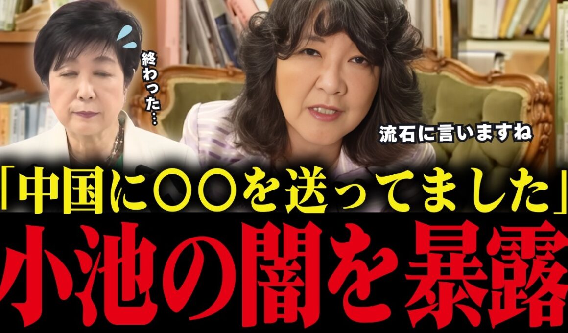 【片山さつき】小池百合子と中国の関係を暴露してしまう...とんでもない事実が発覚しました【小池都知事/都議会/さとうさおり】