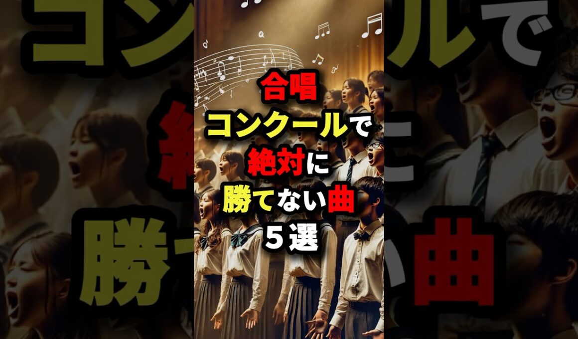 ㊗️110万回再生‼︎【先生しか知らない！】合唱コンクールで絶対に勝てない曲5選【最後は懐かしい】　#都市伝説