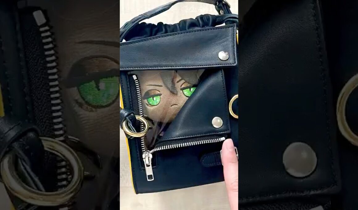 レオナおじたんをイメージしたぬいバッグ作ってみた #ツイステ #ぬいぐるみ