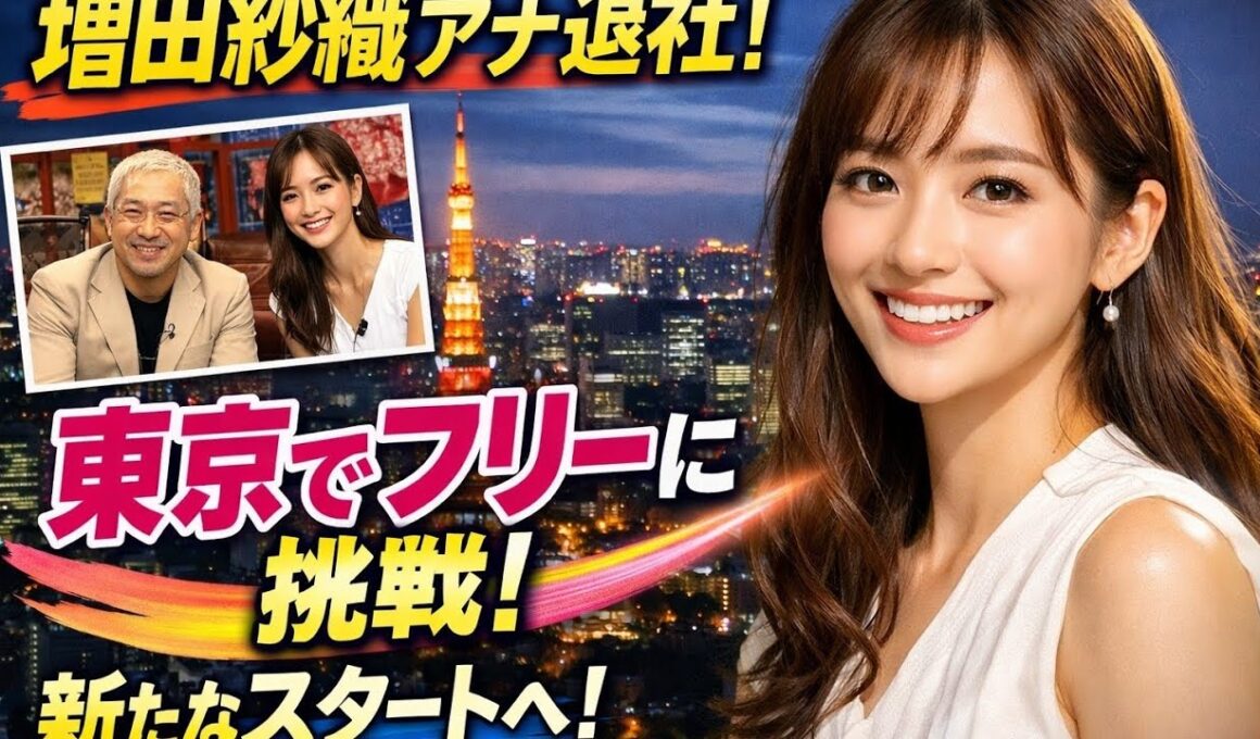 増田紗織アナ退社‼️🎤✨ 東京でフリー挑戦へ🗼🔥 新たなスタート🚀🌸