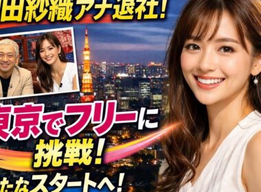 増田紗織アナ退社‼️🎤✨ 東京でフリー挑戦へ🗼🔥 新たなスタート🚀🌸