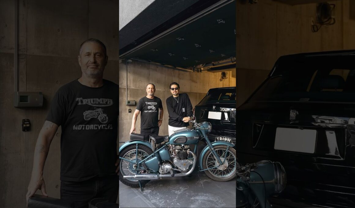 ネイバーフッドの滝沢さんに激レアトライアンフが納車されました！Von Dutchのサンダーバード⚡️#ftw #triumph #トライアンフ #旧車