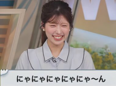 噛み倒してにゃんにゃん言っちゃうお天気お姉さんが可愛い【小林李衣奈】猫語、オリックストーク