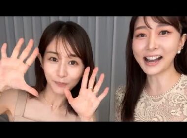 田中みな実&石井美保コラボインスタライブ