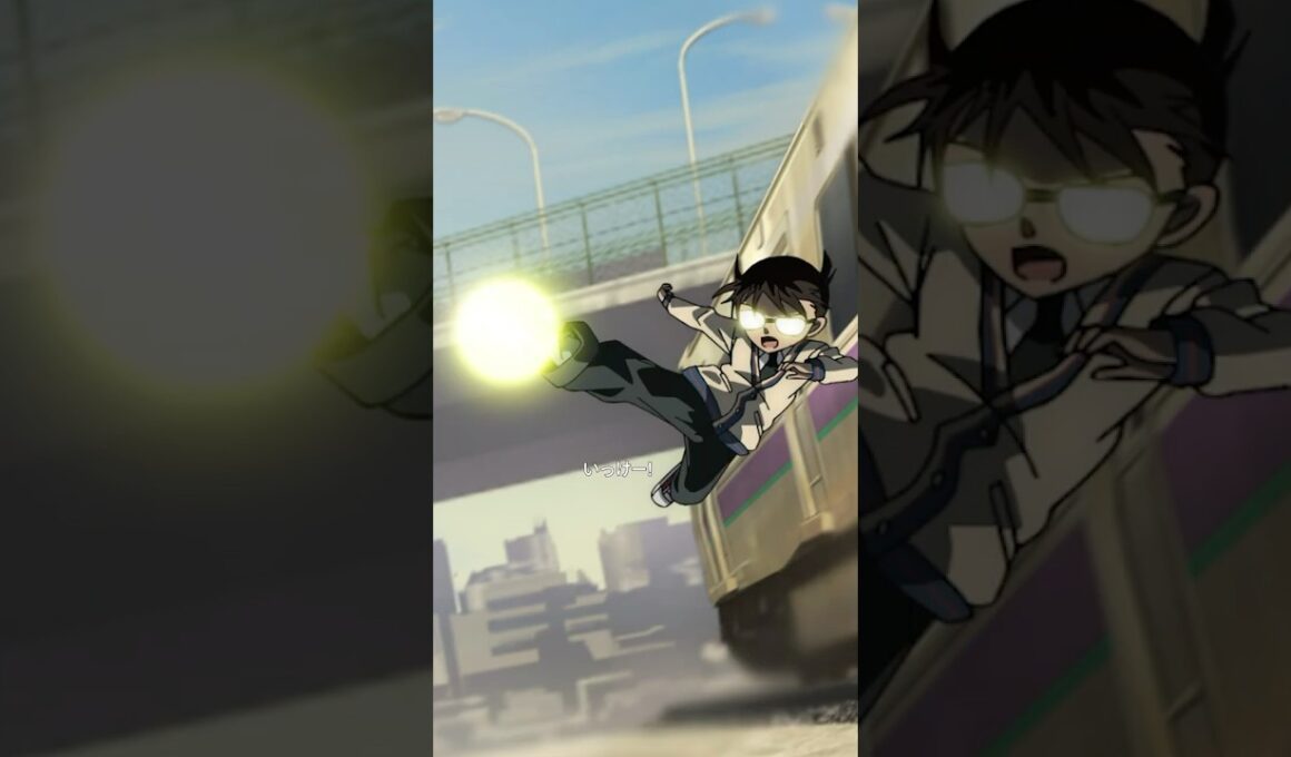 お面男の襲撃 - 怪盗キッドと平次の共闘シーン🗡️ | 劇場版『名探偵コナン 100万ドルの五稜星（みちしるべ）』 | Netflix Japan