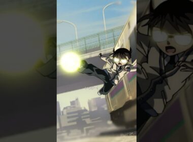 お面男の襲撃 - 怪盗キッドと平次の共闘シーン🗡️ | 劇場版『名探偵コナン 100万ドルの五稜星（みちしるべ）』 | Netflix Japan