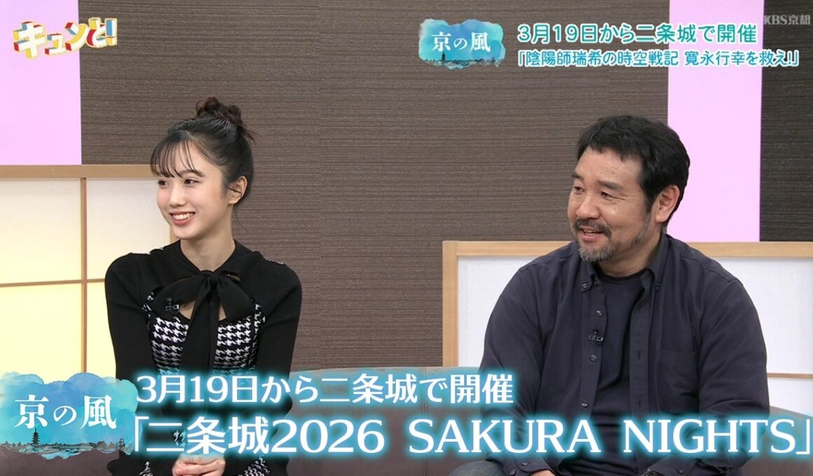 【京の風】二条城で開催「二条城2026　SAKURA NIGHTS」/京都経済テラスキュンと！