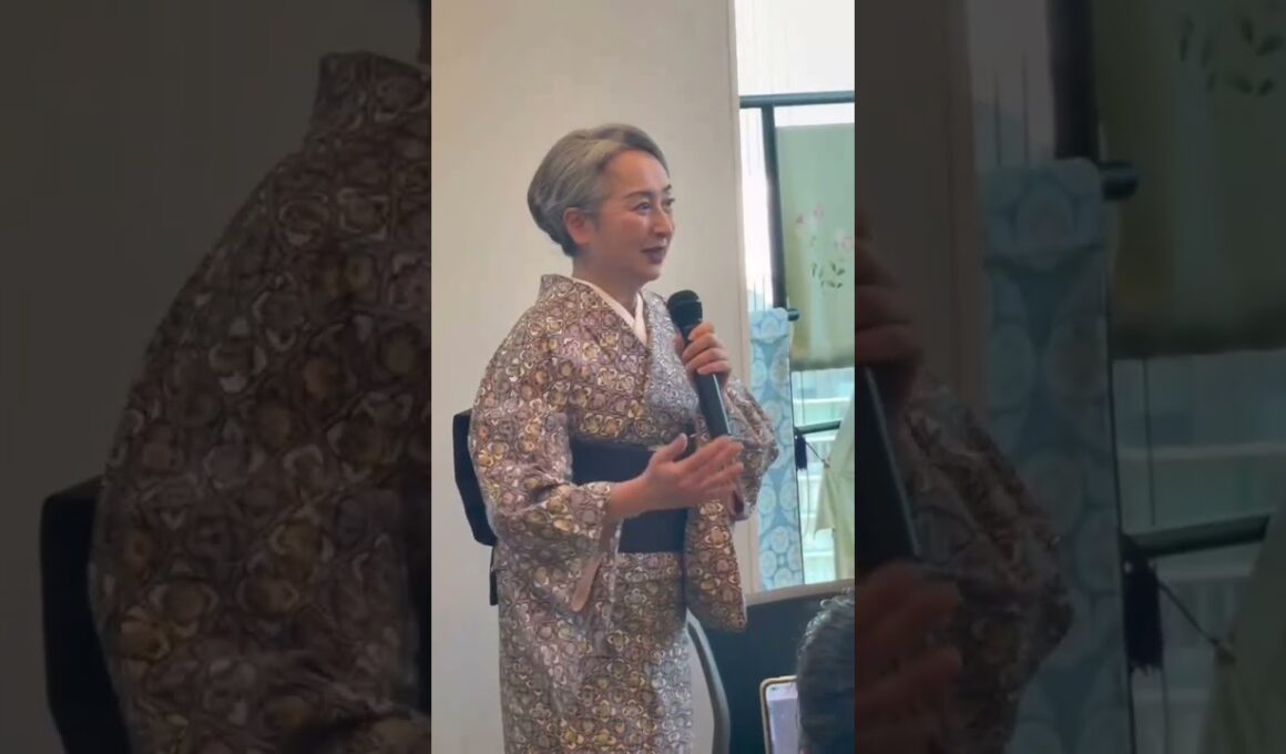 ✨近藤サトさんをお迎えする野瀬の装いは…！？✨　 #きものと #kimono