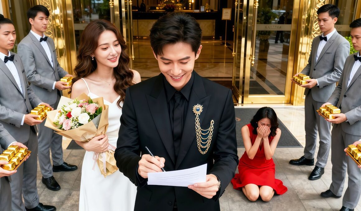 名声と富のために妻は彼を裏切った……彼は笑顔で離婚届に署名した。次の瞬間、真実が明らかに。彼女は泣きながら土下座した――だが、もう遅い。