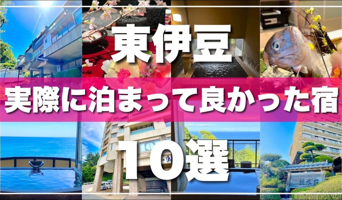 【東伊豆温泉宿TOP10】泊まってよかった宿を10ヶ所厳選して紹介します！熱海・伊東・東伊豆