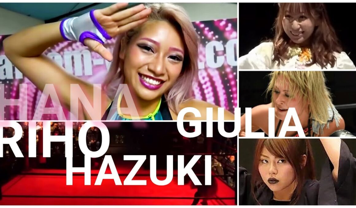 木村花 vs 里歩 vs 葉月 .  木村花 vs ジュリア . Hana vs Riho vs Hazuki - Hana vs Giulia / Arcade Fire