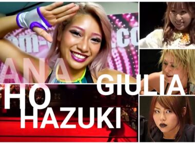 木村花 vs 里歩 vs 葉月 .  木村花 vs ジュリア . Hana vs Riho vs Hazuki - Hana vs Giulia / Arcade Fire
