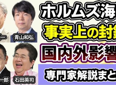 高橋洋一、青山和弘、須田慎一郎、石田英司「ホルムズ海峡、事実上の封鎖による国内外の影響」「原油備蓄放出、ガソリン価格は？」３月１６日～２０日放送分
