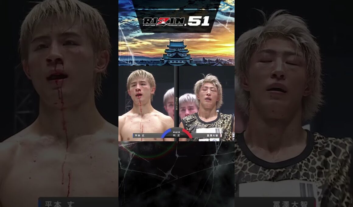👑WINNER👑 #冨澤大智 ／ #平本丈 #RIZIN51