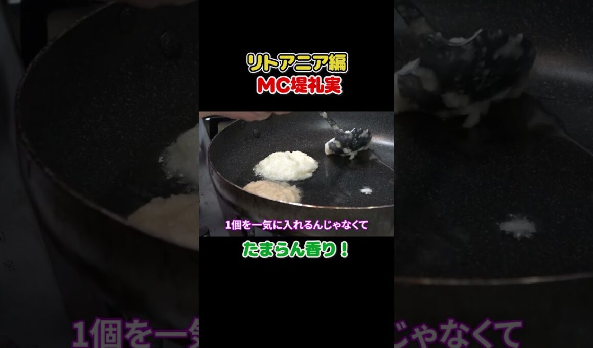 フジ堤礼実🇱🇹大使夫妻直伝ジャガイモのパンケーキ！ #切り抜き