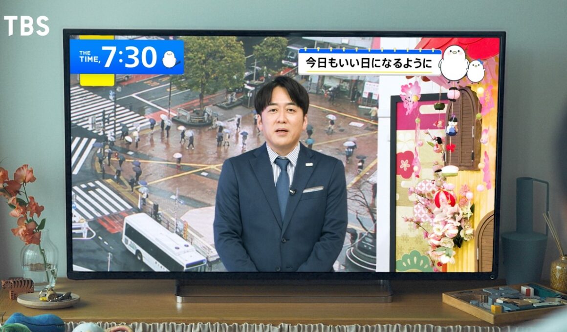 『THE TIME,』雨の日篇30秒｜THE TIME TO START！あさ5:20〜8:00放送中【TBS】