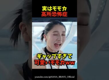 高所恐怖症なのに観覧車に乗っちゃうモモカｗｗ㊙️ #shorts #hana