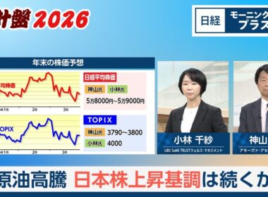 羅針盤2026 原油高騰 日本株上昇基調は続くか【日経モープラFT】
