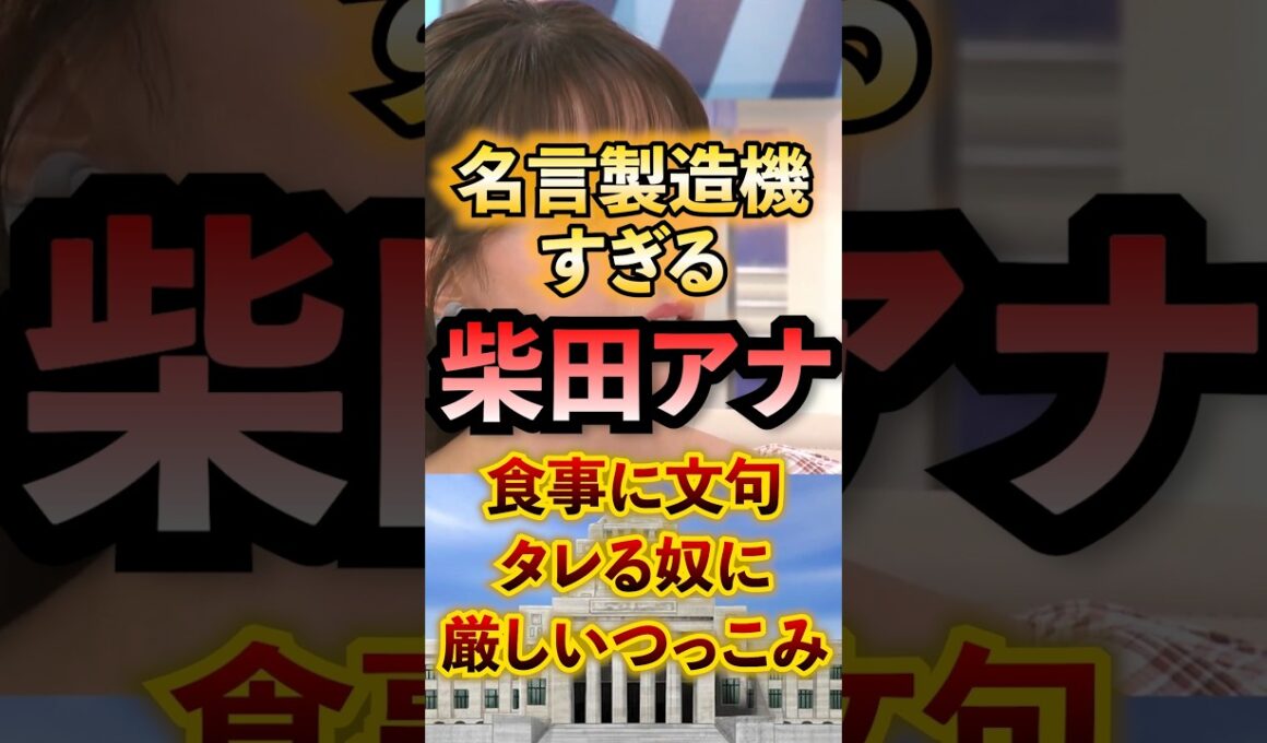 名言製造機すぎる柴田アナ 食事に文句タレる奴に厳しいつっこみ #アベプラ #切り抜き #冷凍食品 #家事育児