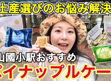🇹🇼こんなところにあったんだ‼️中山國小駅おすすめ台湾パイナップルケーキ5選⭐️気になるその他のお土産も❣️【中文字幕】【台湾#114】