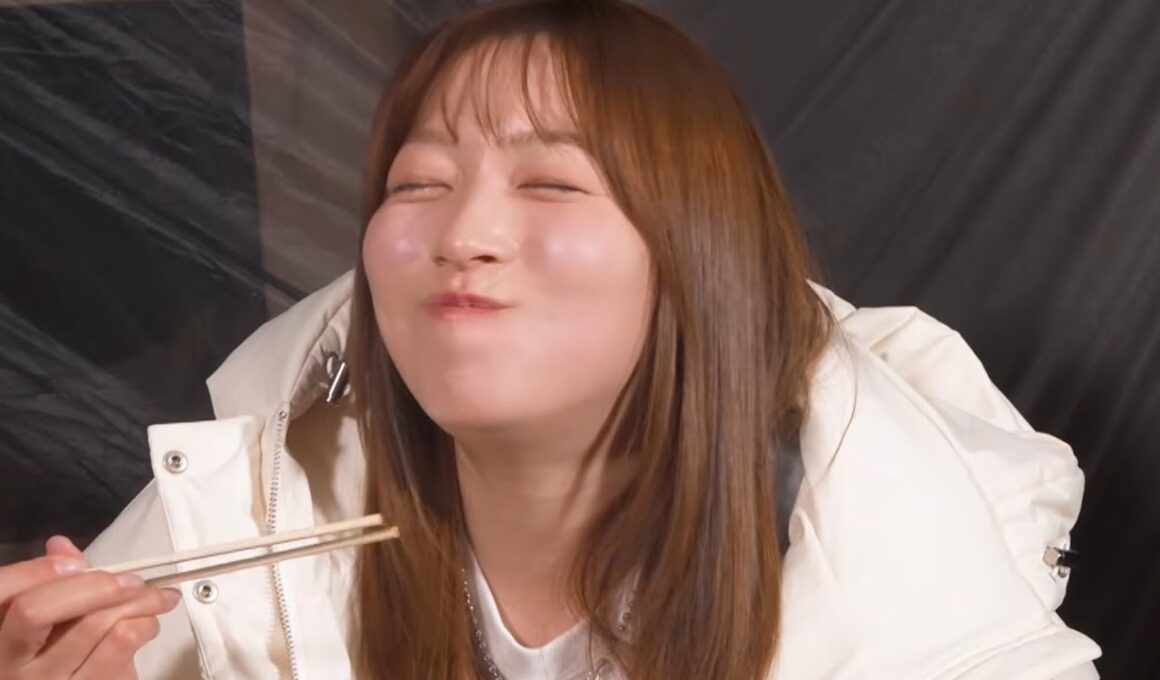 【阿部華也子】ミルフィーユ鍋を食べてるかやちゃん！