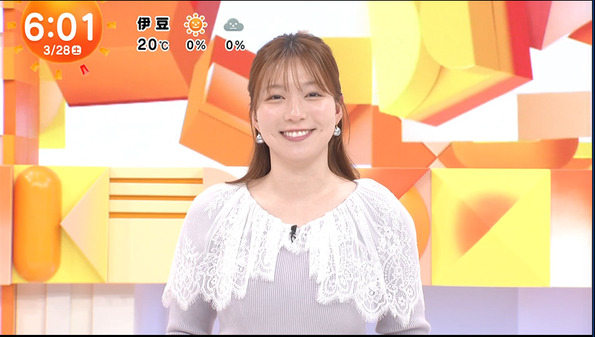 【画像】今日の阿部華也子さん　3.28