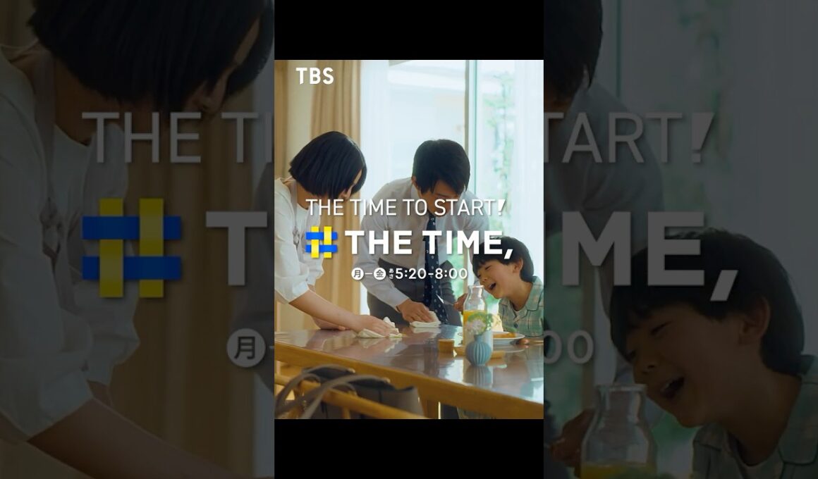 『THE TIME,』深呼吸篇15秒縦型｜THE TIME TO START！あさ5:20〜8:00放送中