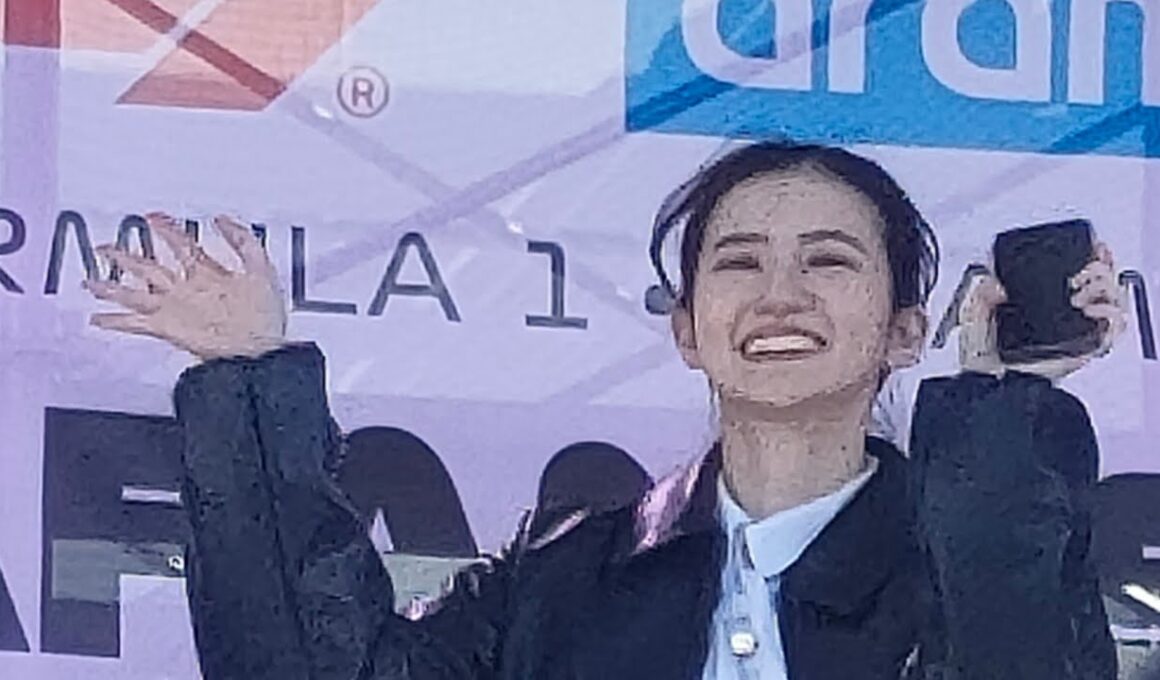 ［2026F1日本GP Thu］のんちゃん（大島璃音）トークショーに登場！！