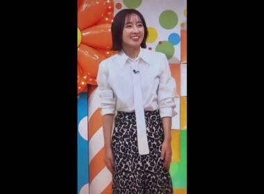 【歓喜!!!】西尾由佳理、数年ぶりに美脚を披露 💛💛