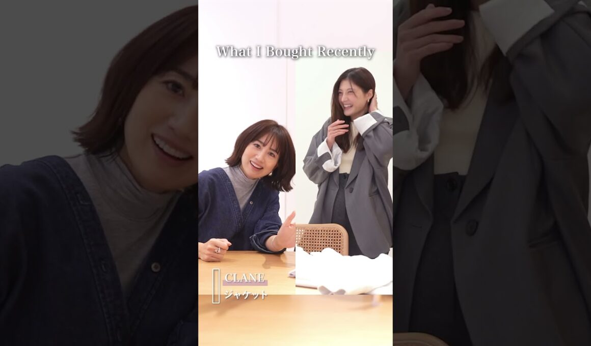 最近の購入品！東原亜希と佐藤ありさが買ってよかったものを紹介します♡ #fashion #ファッション #アクセサリー #ジュエリー #買い物