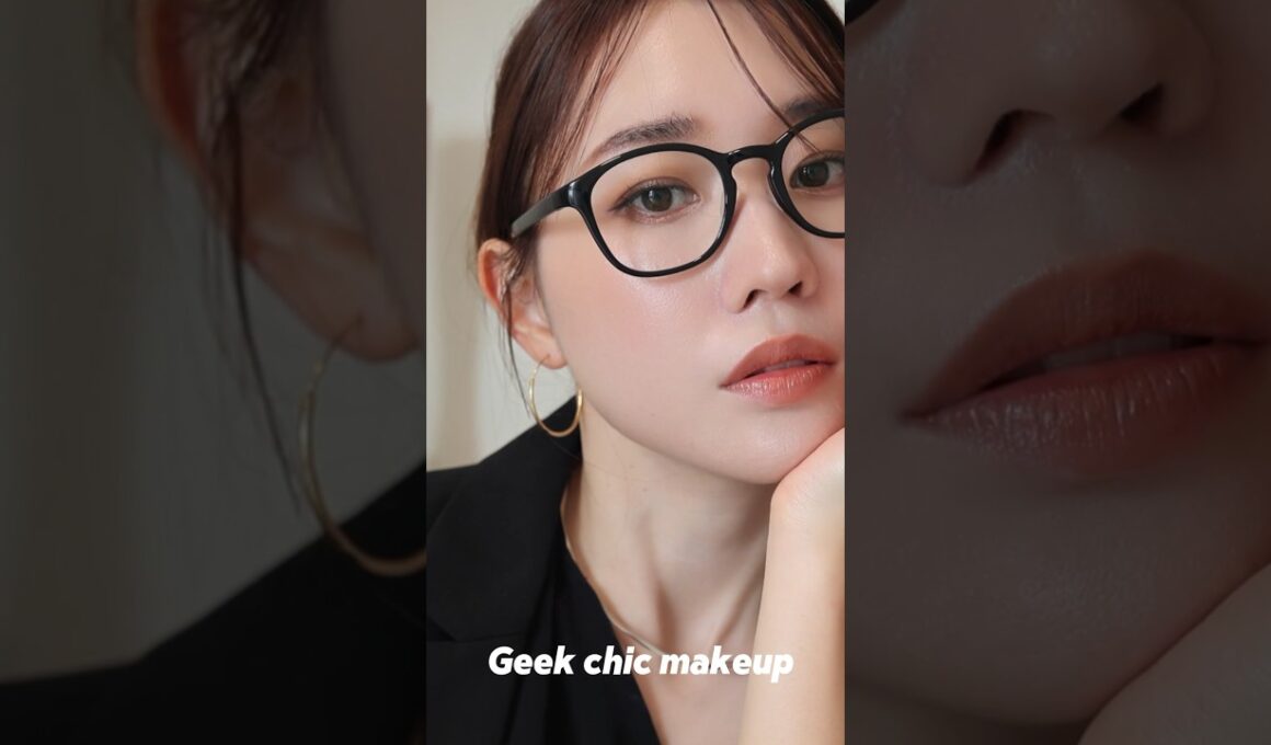 話題のギークシックメイクやってみた#geekchic #makeup #メイク動画