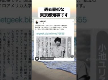 #小池百合子, #カイロ大学, #学歴詐称疑惑, #カイロアメリカ大学, #都知事選, #小池百合子学歴詐称疑惑, #エジプト, #報道検証, #東京都知事, #プロフィール詐称