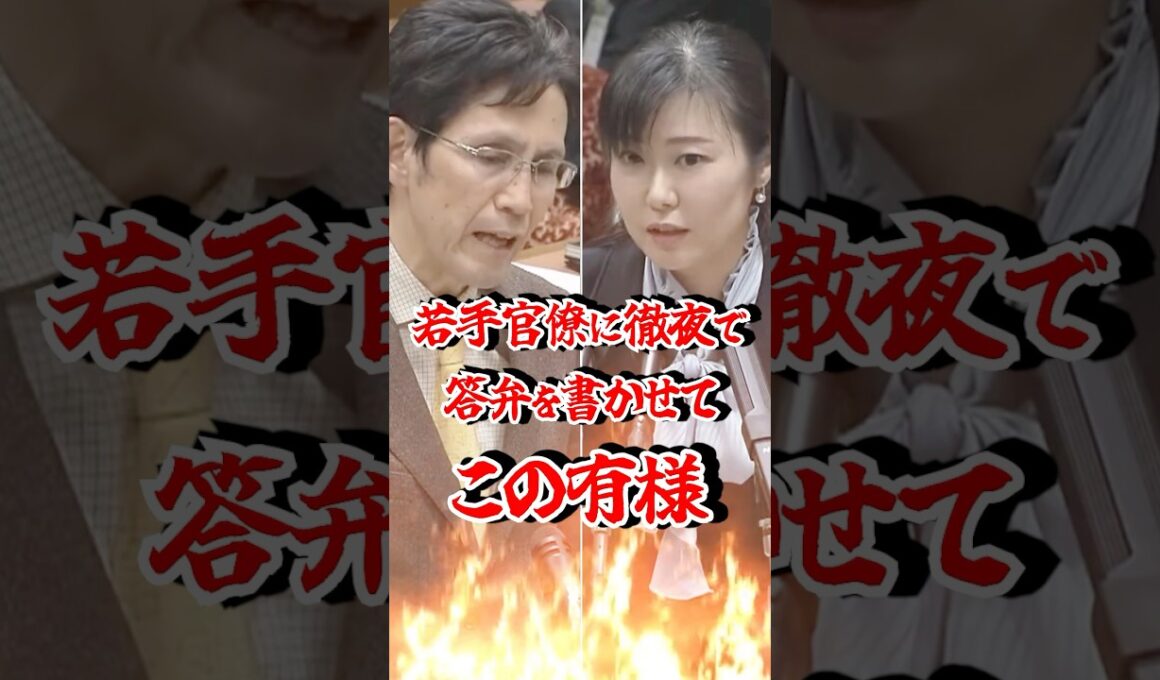 【加藤鮎子】若手官僚に徹夜で答弁を書かせてこの有様...  #自民党 #世襲女性大臣