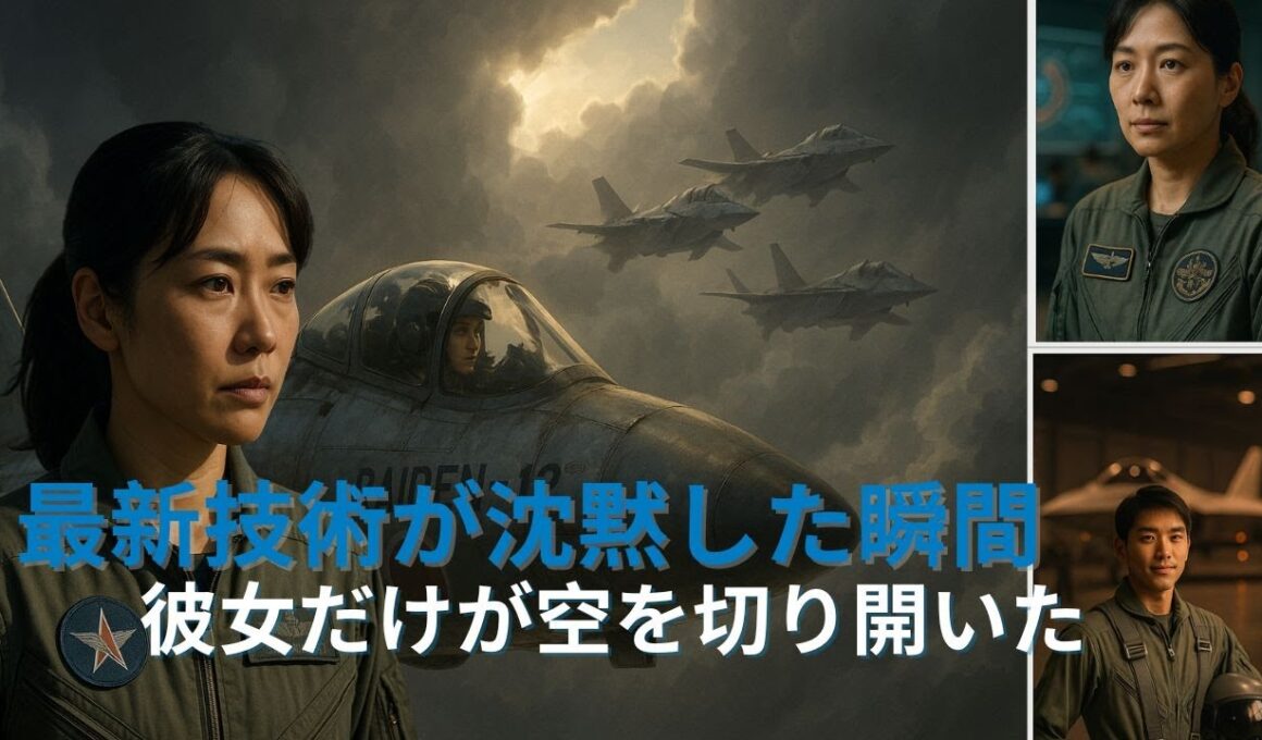 「技術が沈黙した瞬間、唯一飛び続けた古い翼」｜長野県・白馬基地で起きた奇跡の実話風ストーリー