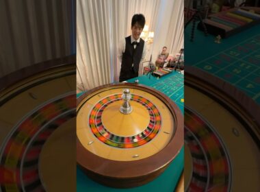 動体視力があまりに良すぎるディーラー🤣　#casino #カジノ #フィッシャーズ