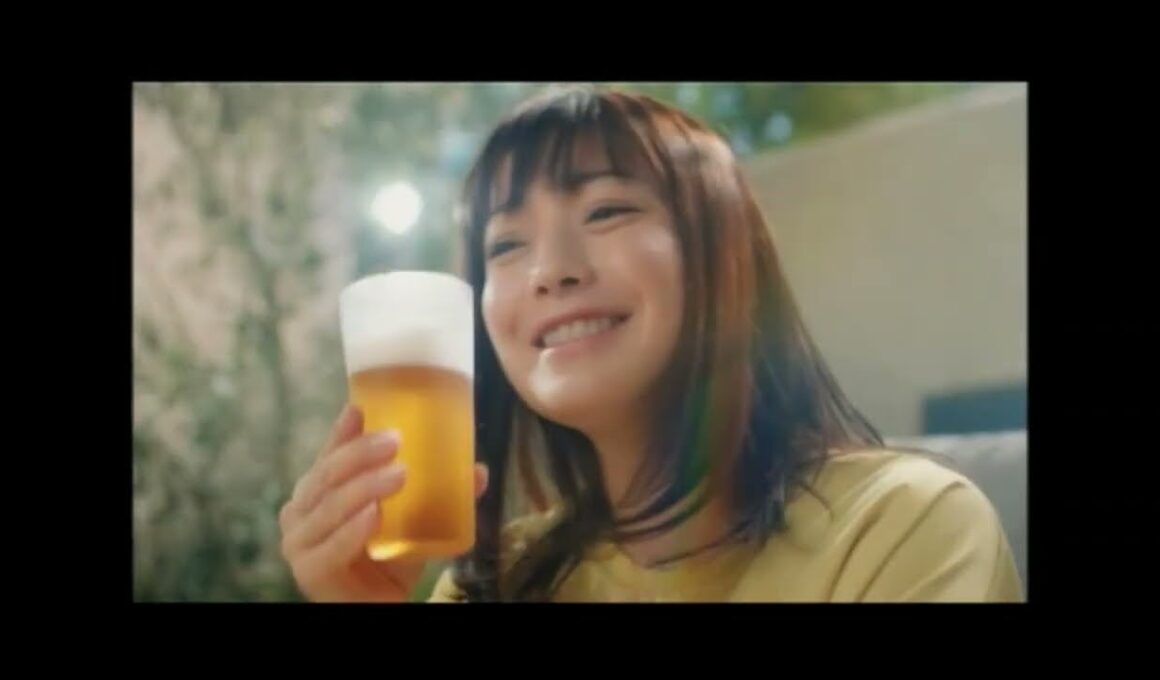 【CＭ】キリン グリーンズフリー　菅野美穂　市川実和子　キリンビール
