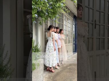 【Day 3 Making】ウェザーニュースキャスターカレンダー2026販売中！ #カレンダー #青原桃香 #岡本結子リサ #田辺真南葉 #松本真央